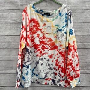 Long Sleeve Tie Dye Shirt